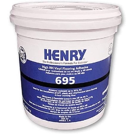 Henry 695  High RH Vinyl Flooring Adhesive 1 Gallon